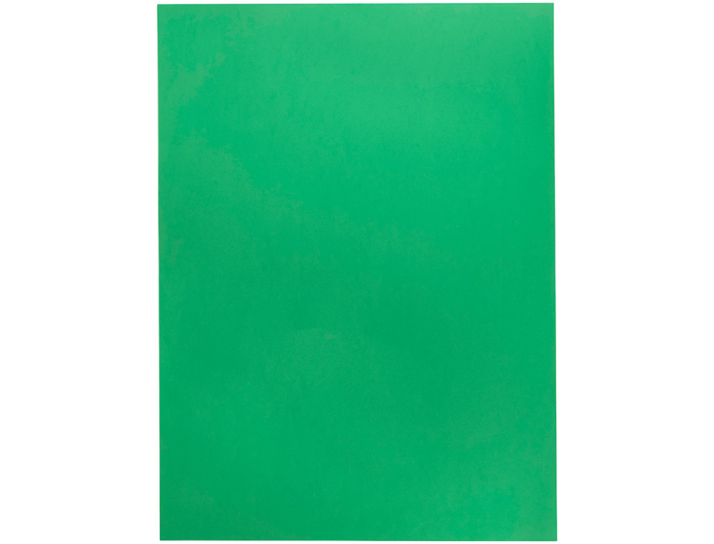 PLAQUE MOUSSE LIDERPAPEL 50X70CM 60G/M2 PAISSEUR 1.5MM UNICOLORE VERT