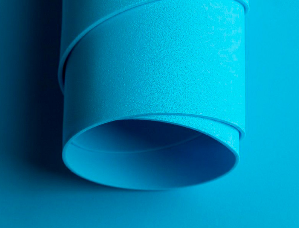 PLAQUE MOUSSE LIDERPAPEL 50X70CM 60G/M2 PAISSEUR 1.5MM UNICOLORE BLEU