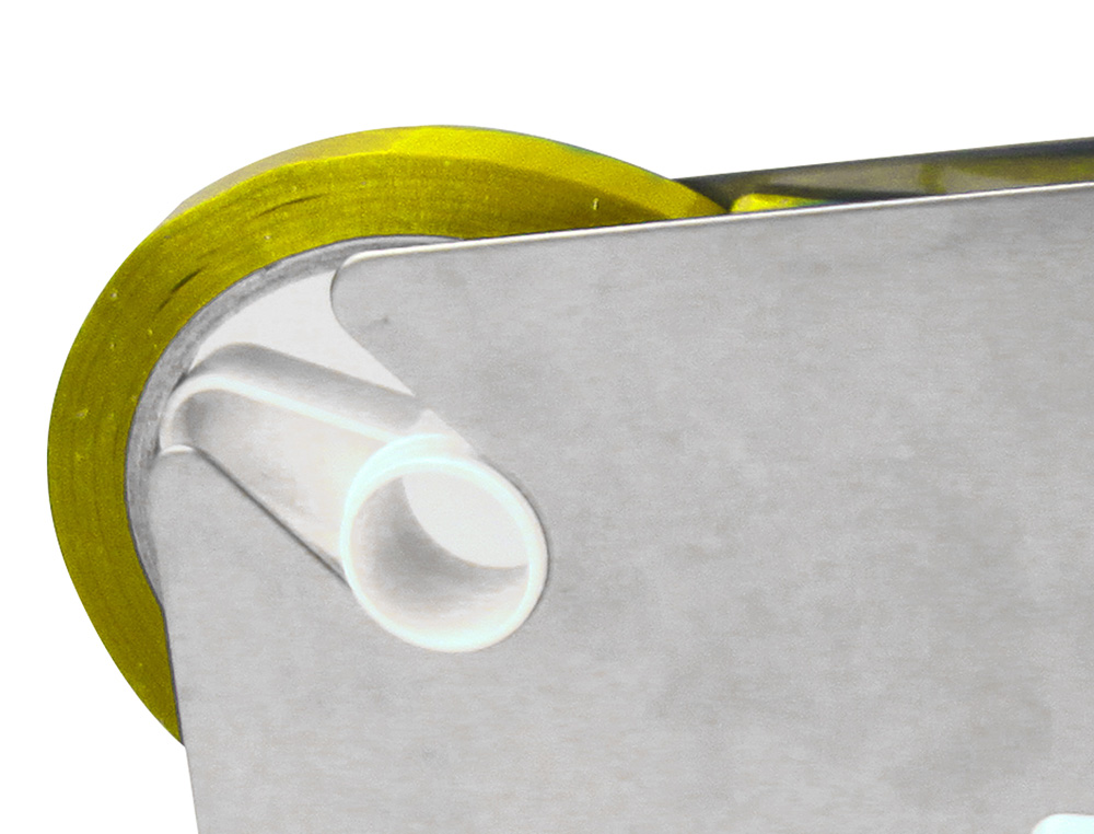 RUBAN ADHSIF Q-CONNECT SCELLEUSE SAC 9MMX66M COLORIS JAUNE