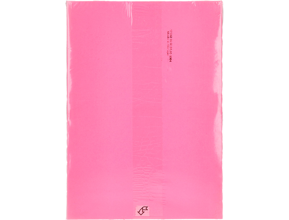 PAPIER COULEUR Q-CONNECT MULTIFONCTION A4 80G/M2 UNICOLORE ROSE NÉON RAMETTE 500 FEUILLES