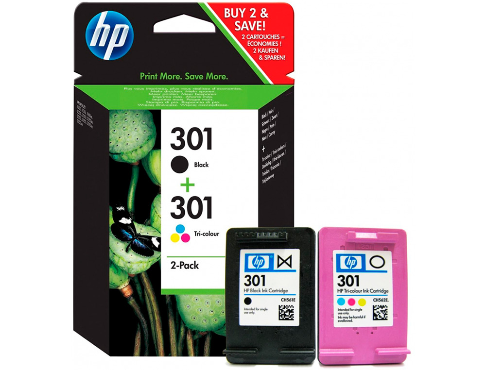 CARTOUCHE HP 301 JET ENCRE DESKJET 10XX J410 15XX 2000 3000 3055A J611 ENVY 45XX 55XX OFFICEJET 26XX 46XX