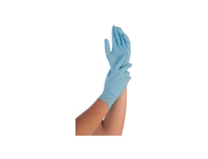 GANTS NITRILE NON POUDRES M   BLEU ADAPTE PRODUITS CHIMIQUESSC6495336